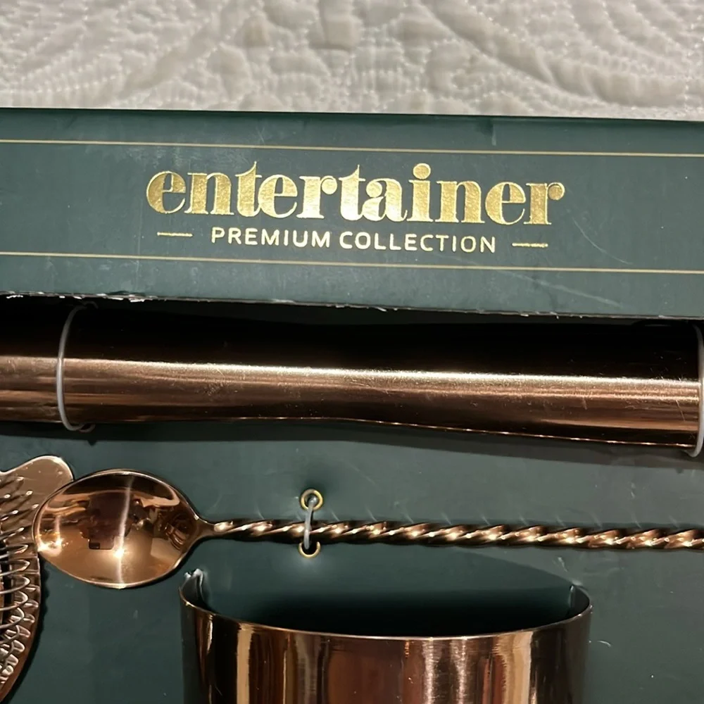 Entertainer Premium Collection 6‎ piece Boston Shaker set, new